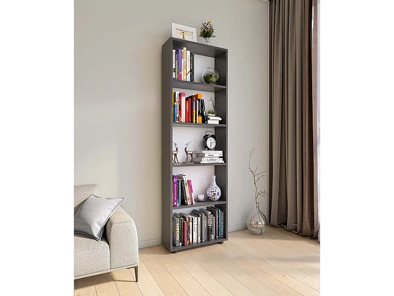 Stand Rack Bulas Anthracite H. 169 x W. 56 x D. 20 cm