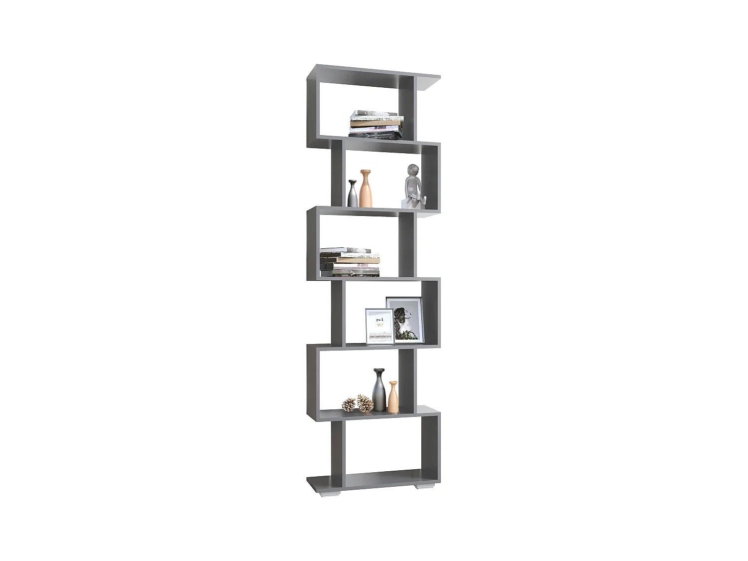 Stand Rack Palusa Anthracite H. 196 x W. 60 x D. 24 cm