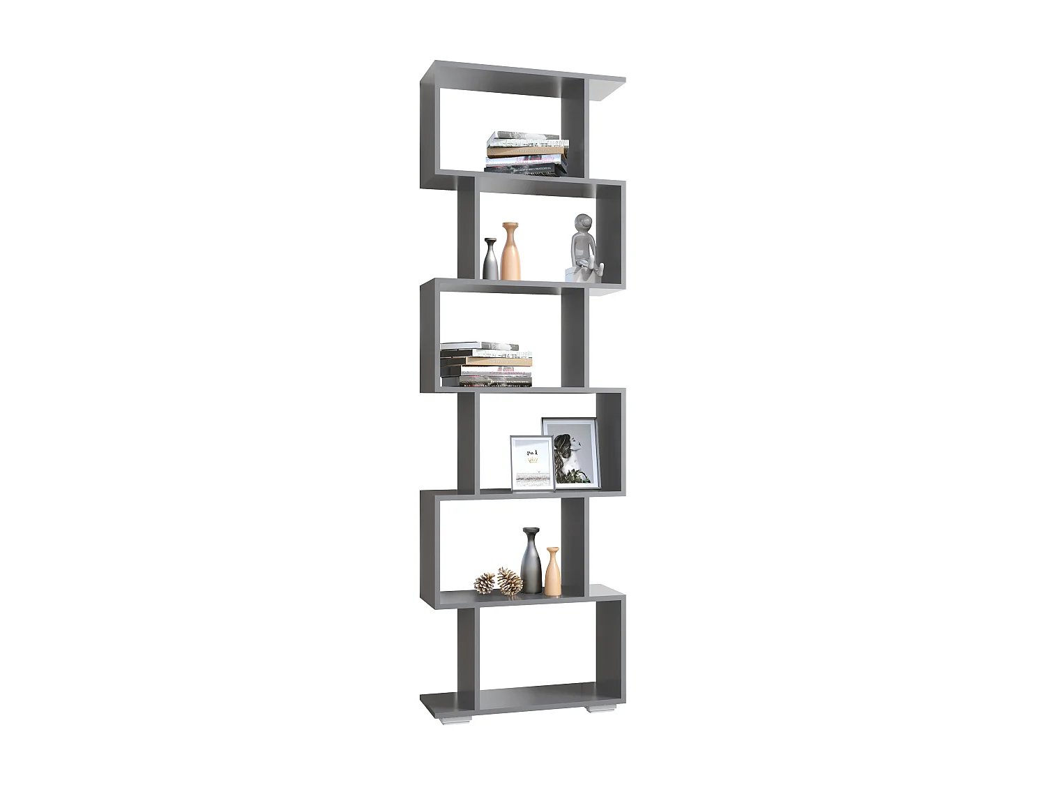 Stand Rack Palusa Anthracite H. 196 x W. 60 x D. 24 cm