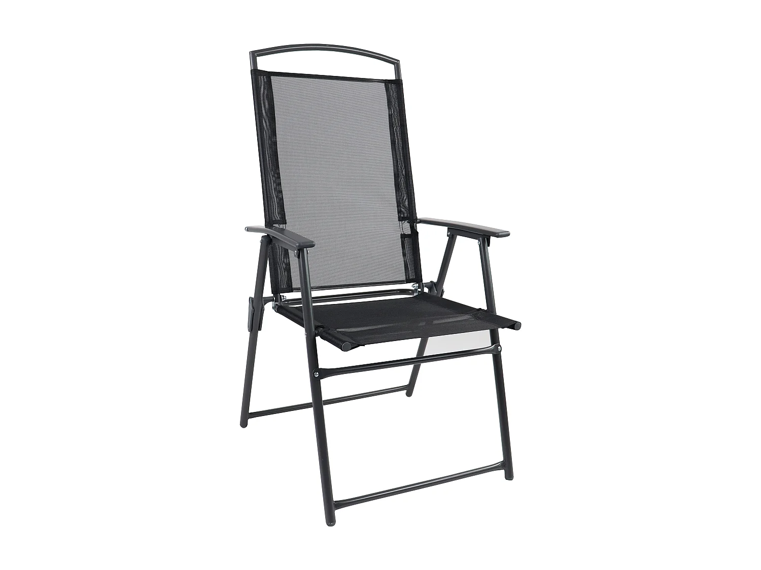 Garden chair Camping Anthracite H. 105 x W. 61 x D. 56 cm