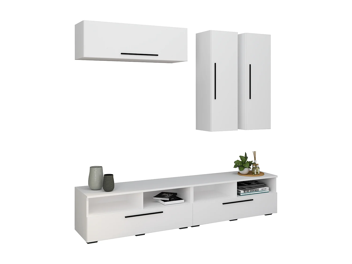 Kabinet Muur Grond Wand Residentiële Muur Arila XL