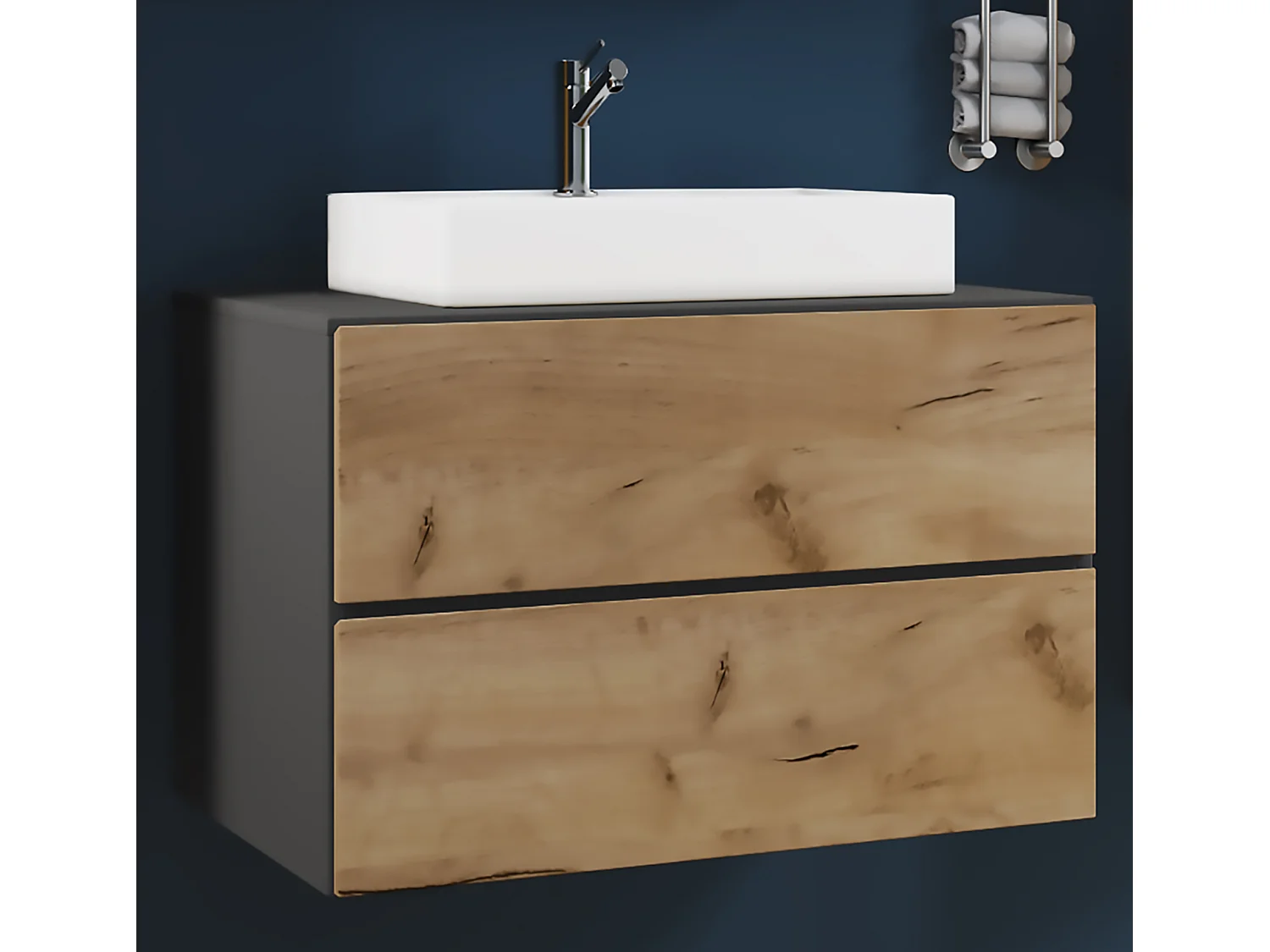 Gruppo lavabo 2 pezzi Lavabo Lendas S