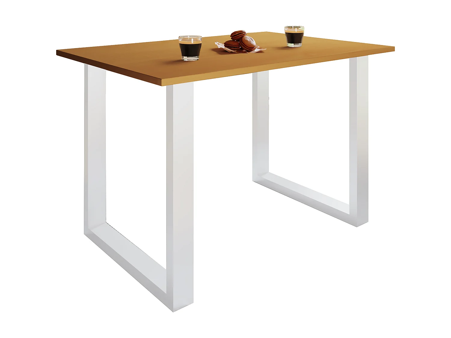 Houten eettafel Keukentafel Xona U 140x50