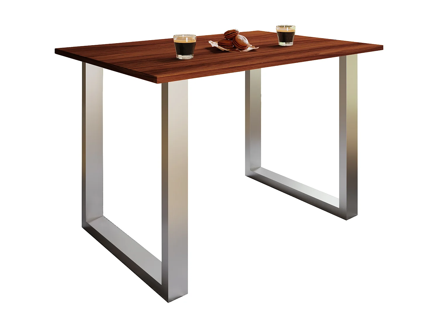 Houten Eettafel Xona U Zilver