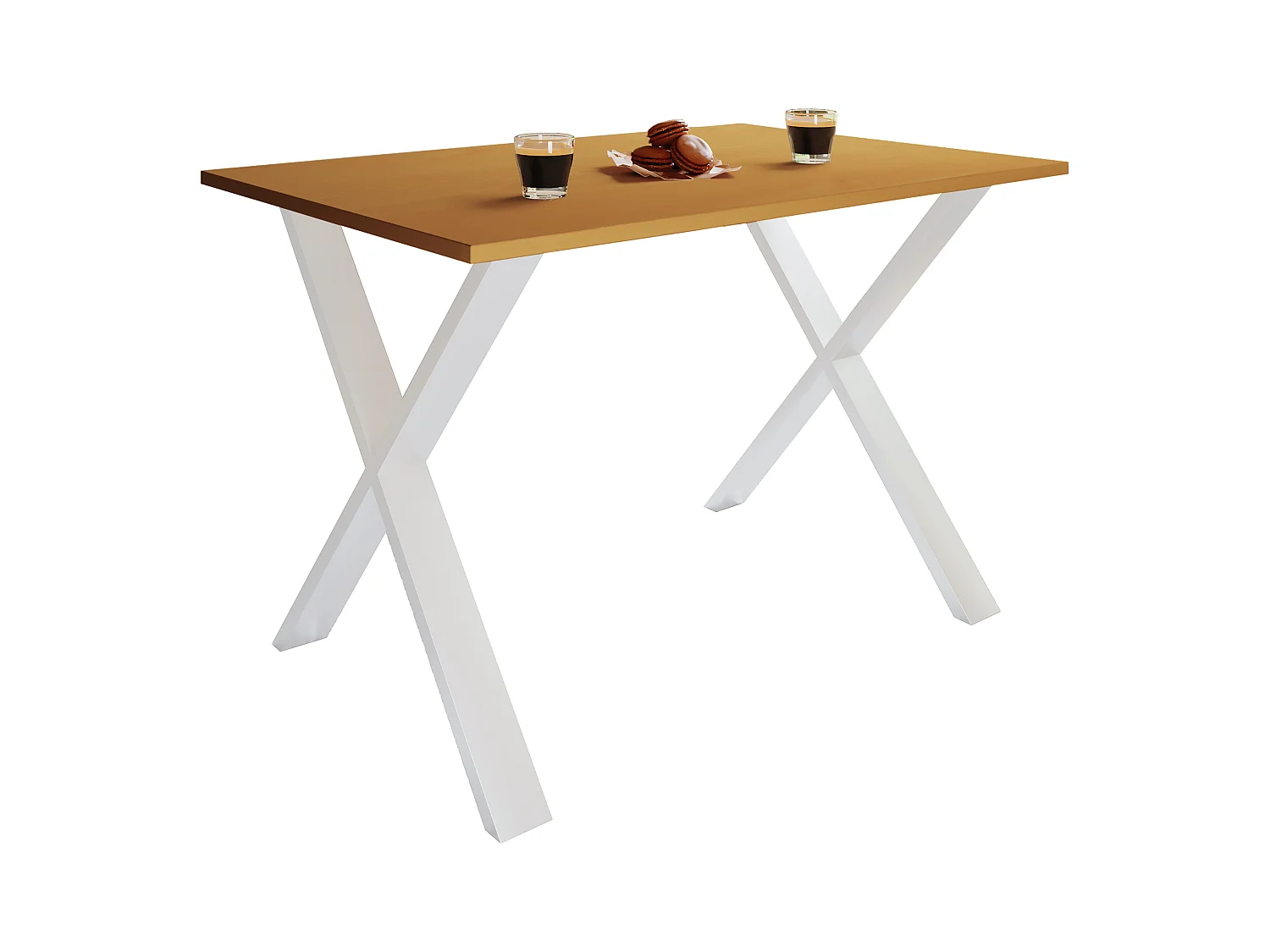 Premium Holz Esstisch Küchentisch Xona X 110x80