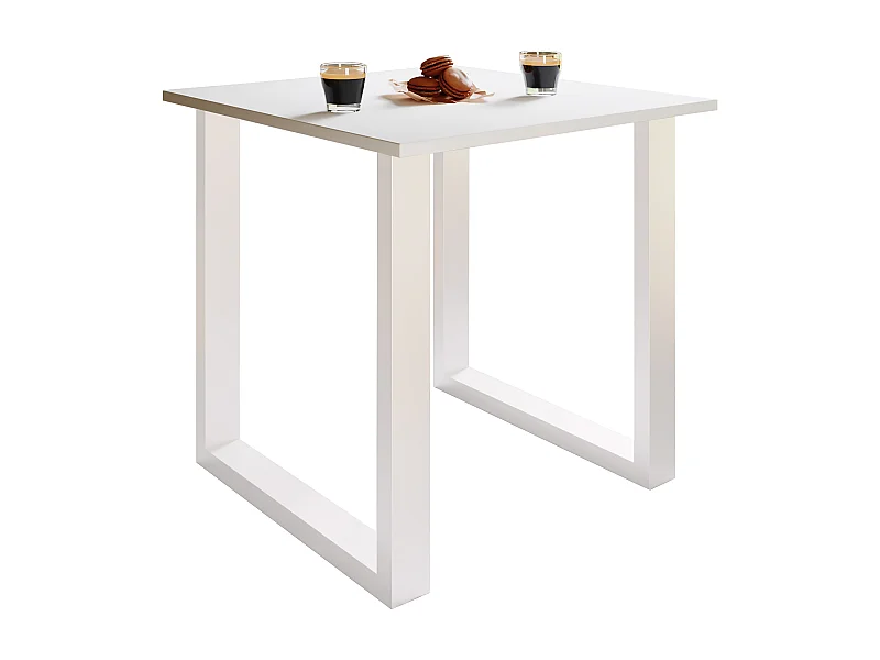 Tavolo da pranzo in legno Premium Xona U 80x50