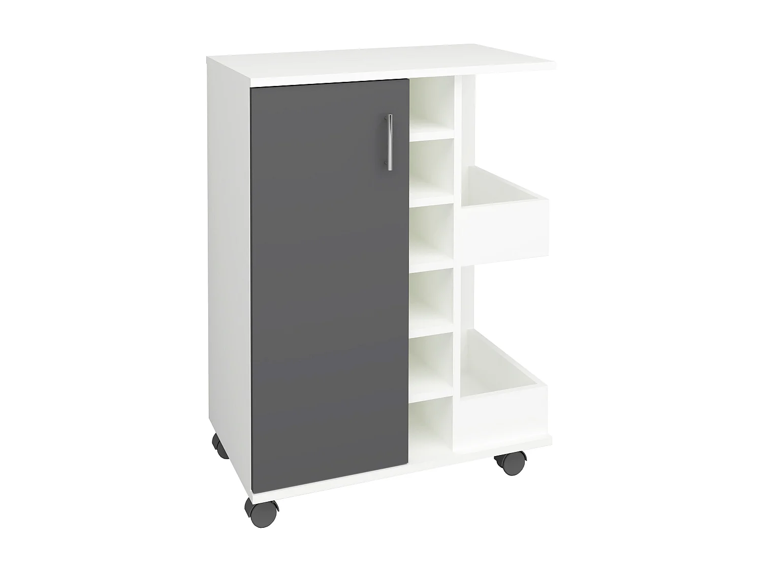 Keukenwagen serveertrolleyrollen Esilo M