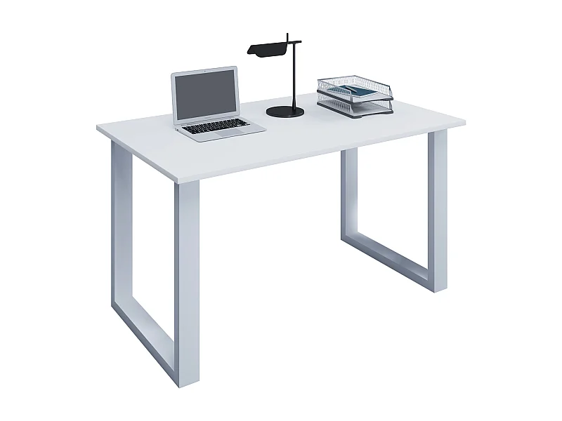 Desk Lona White / White H. 76 x W. 140 x D. 50 cm