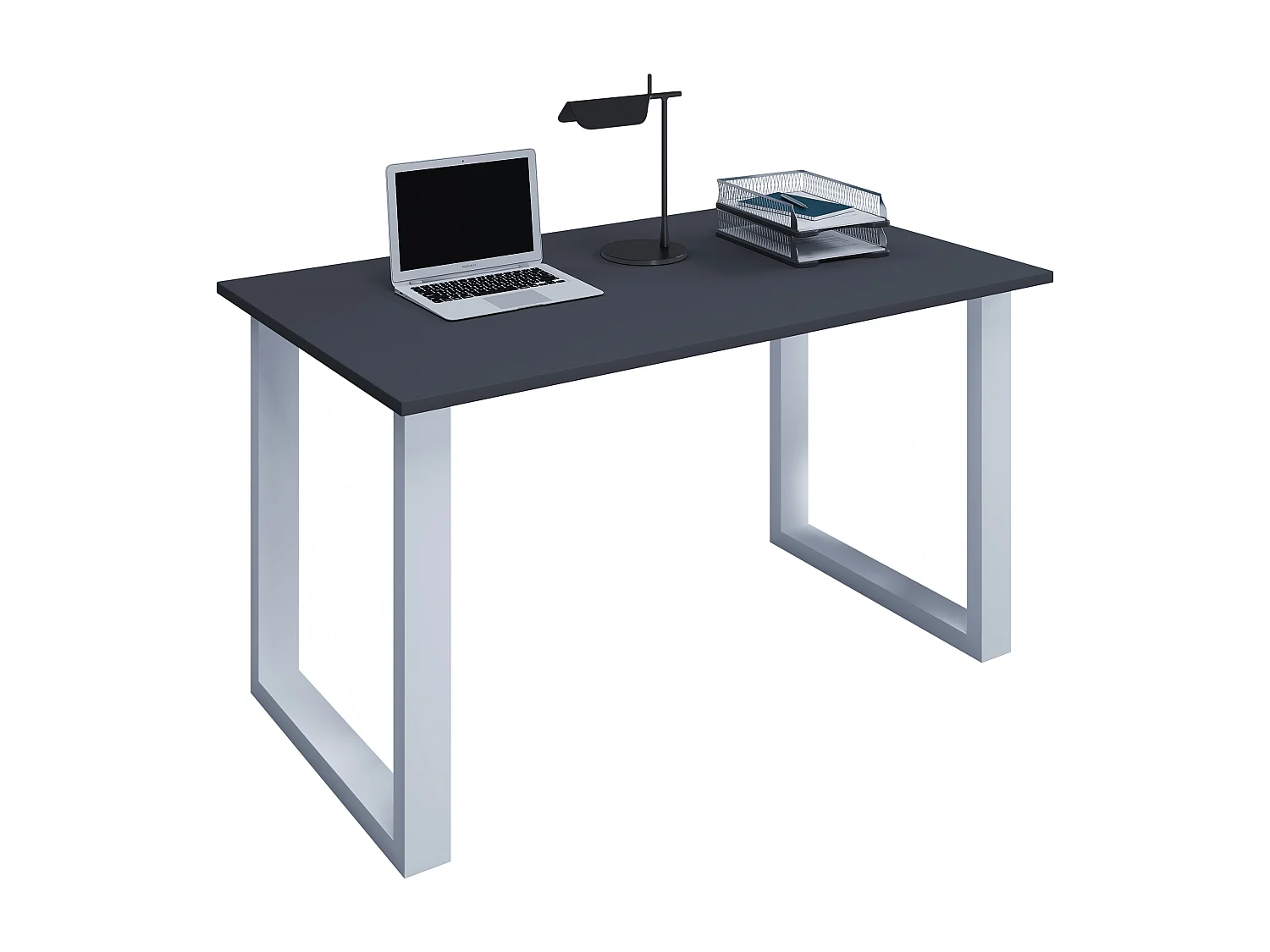 Desk Lona Silver / Anthracite H. 76 x W. 110 x D. 80 cm
