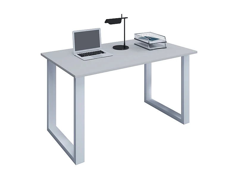 Scrivania Scrivania per computer Lona U Bianco