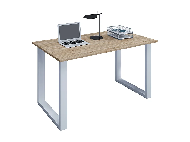 Desk Lona White / Sonoma oak H. 76 x W. 110 x D. 50 cm