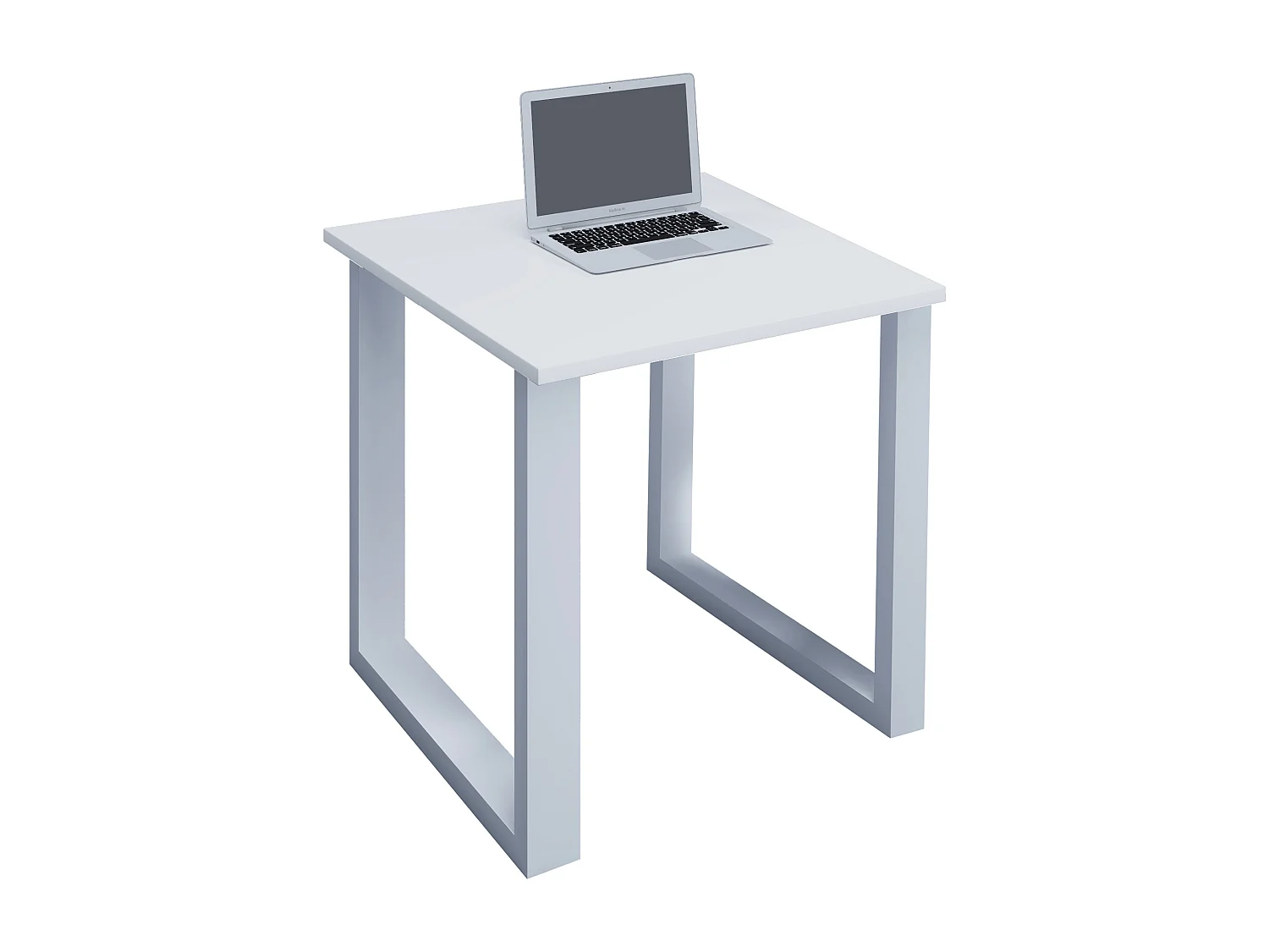 Desk Lona White / White H. 76 x W. 80 x D. 80 cm
