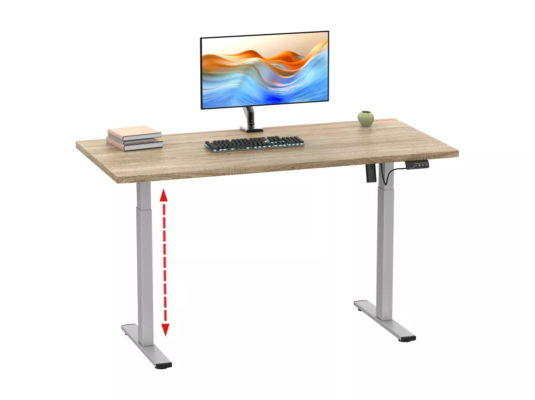 Kauf Unique Schreibtisch verstellbar Lona 140x50 si