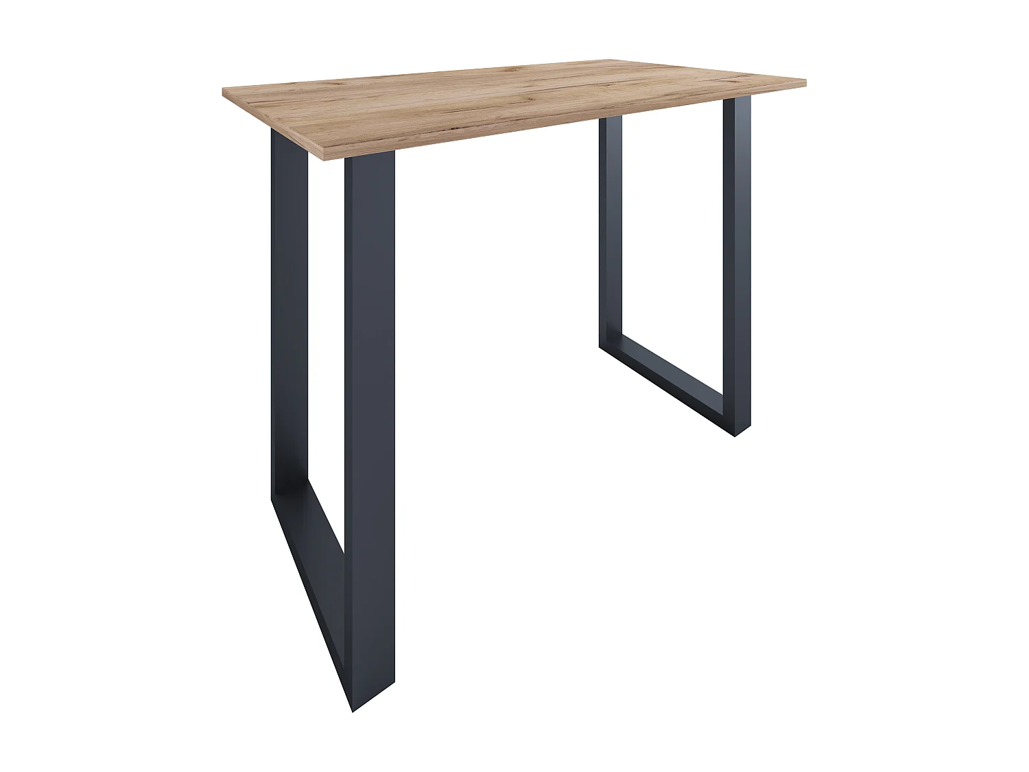 Barbecue Xona Black / Honey oak H. 102 x W. 140 x D. 80 cm