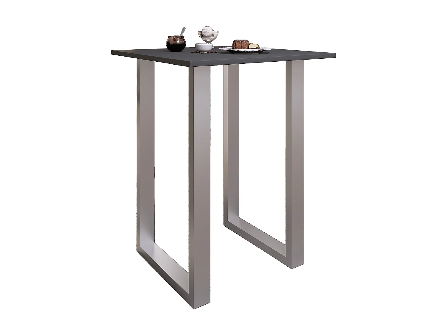 Houten bar tafel staande tafel Xona 80x80