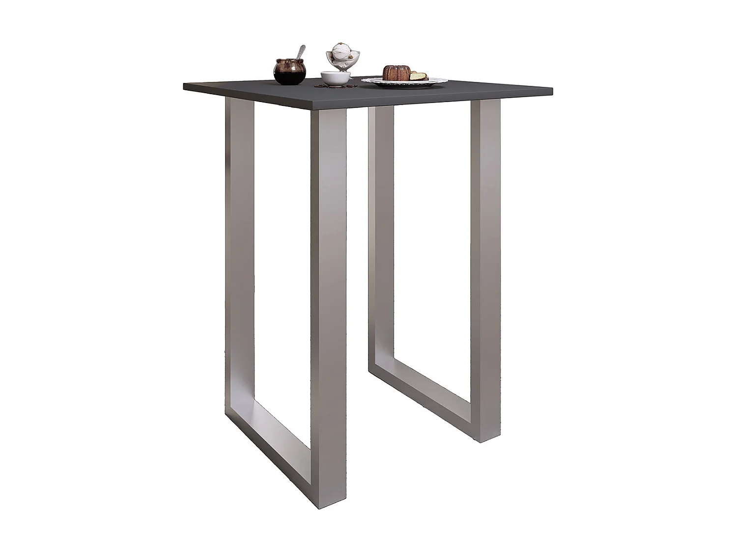 Houten bar tafel staande tafel Xona 80x80