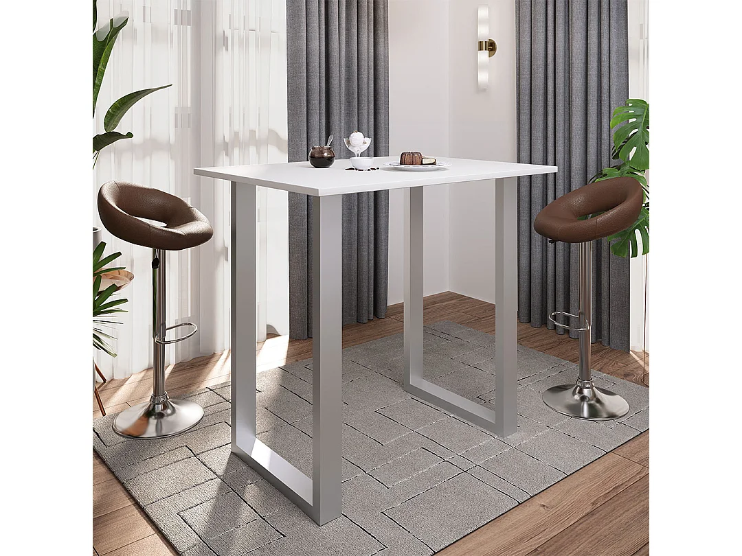 Barbecue Xona Silver / White H. 102 x W. 110 x D. 80 cm