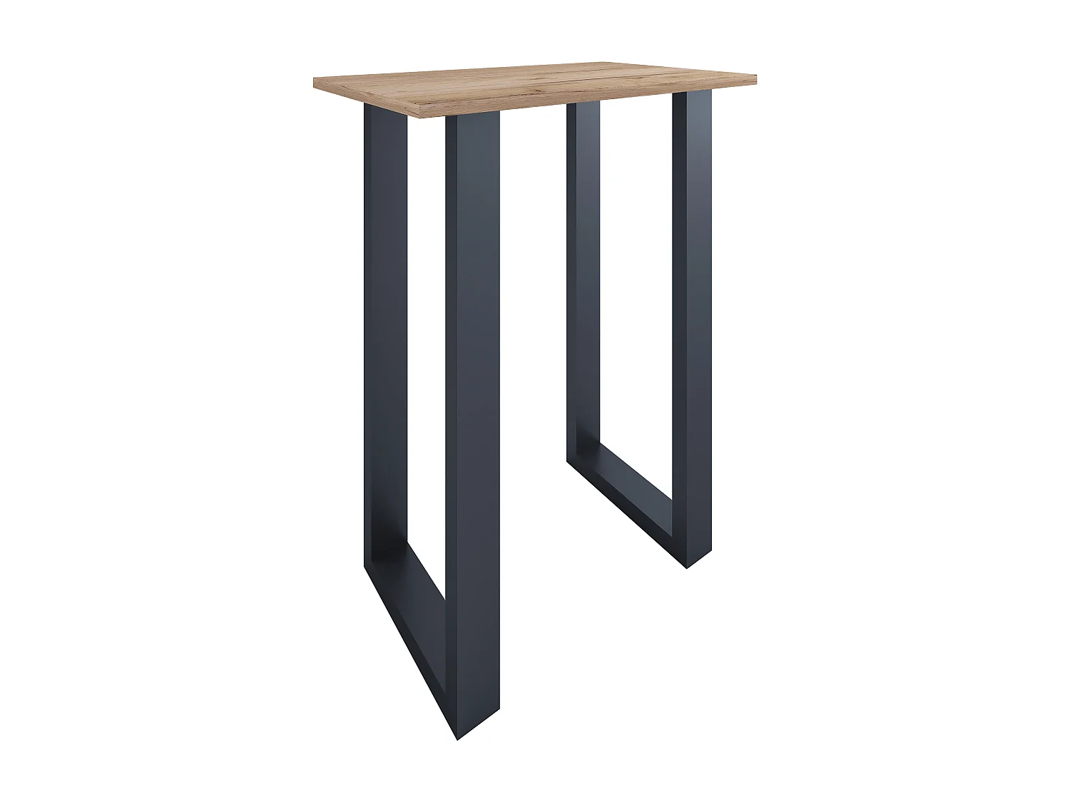 Barbecue Xona Black / Honey oak H. 102 x W. 80 x D. 50 cm