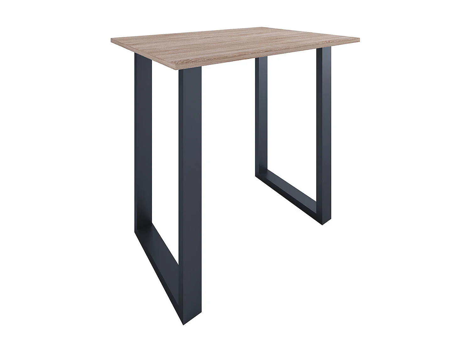 Barbecue Xona Black / Sonoma oak H. 102 x W. 110 x D. 80 cm