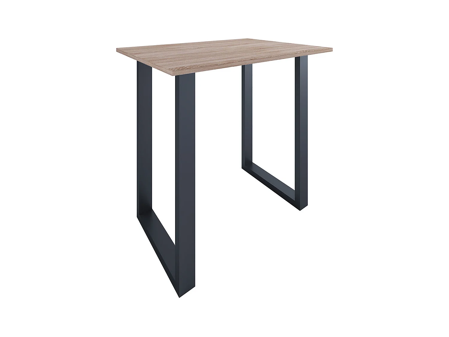 Barbecue Xona Black / Sonoma oak H. 102 x W. 110 x D. 80 cm