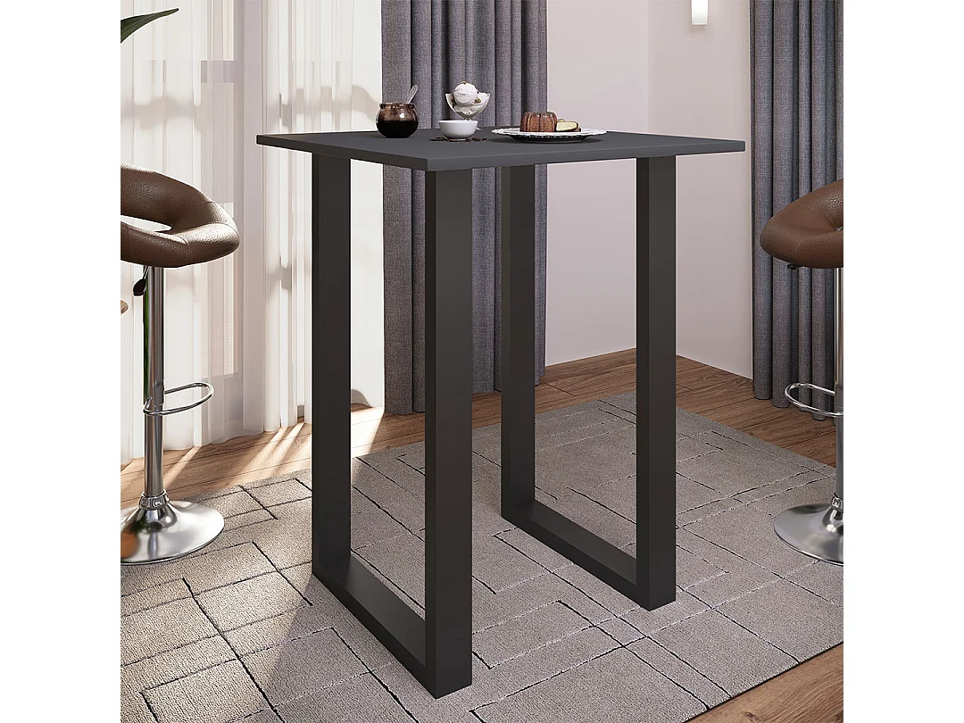 Barbecue Xona Black / Anthracite H. 102 x W. 80 x D. 80 cm