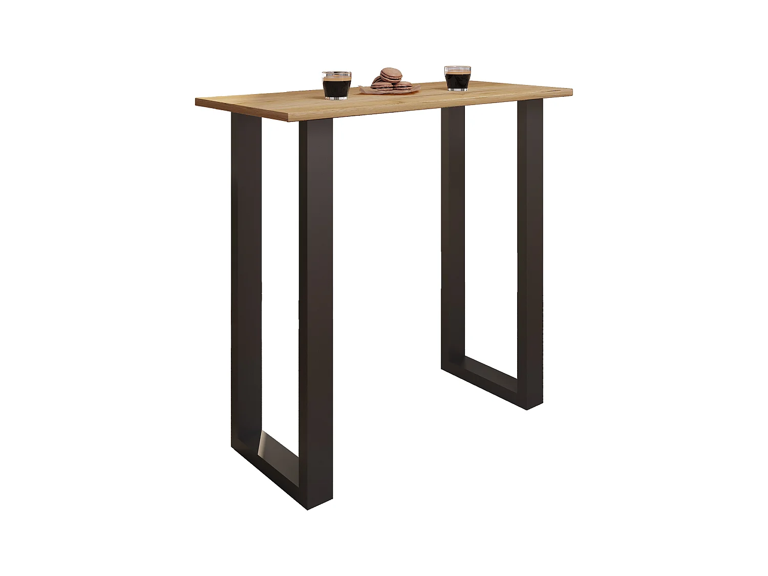 Houten bar tafel staande tafel Xona 110x50