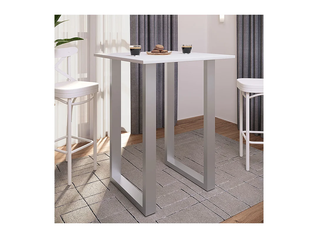 Holz Bartisch Stehtisch Tisch Tresen Xona 80x50