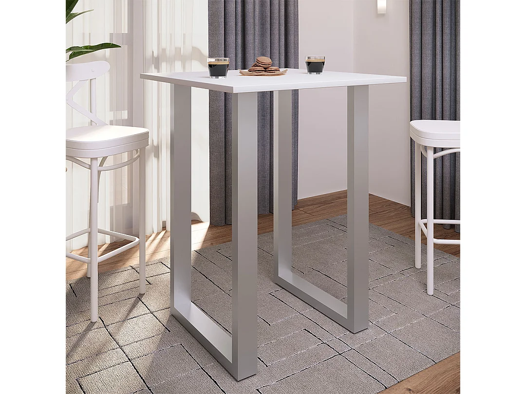 Barbecue Xona Silver / White H. 102 x W. 80 x D. 50 cm