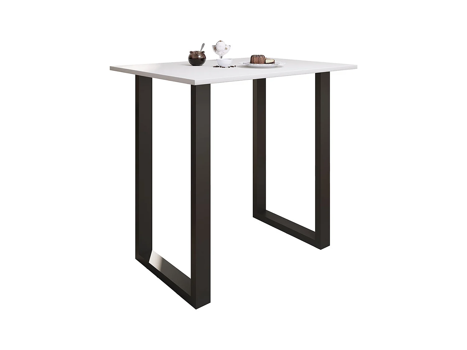 Barbecue Xona Black / White H. 102 x W. 110 x D. 80 cm