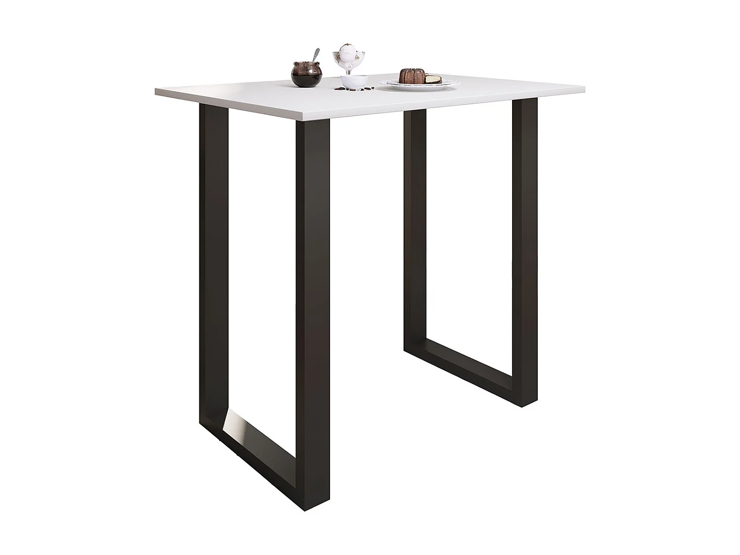 Houten bar tafel staande tafel Xona 110x80