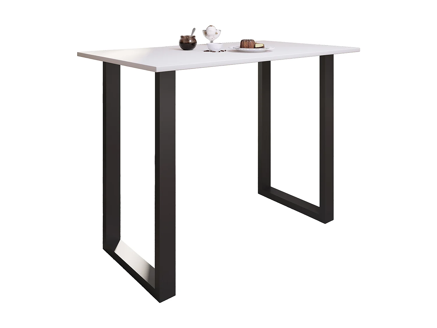 Barbecue Xona Black / White H. 102 x W. 140 x D. 80 cm