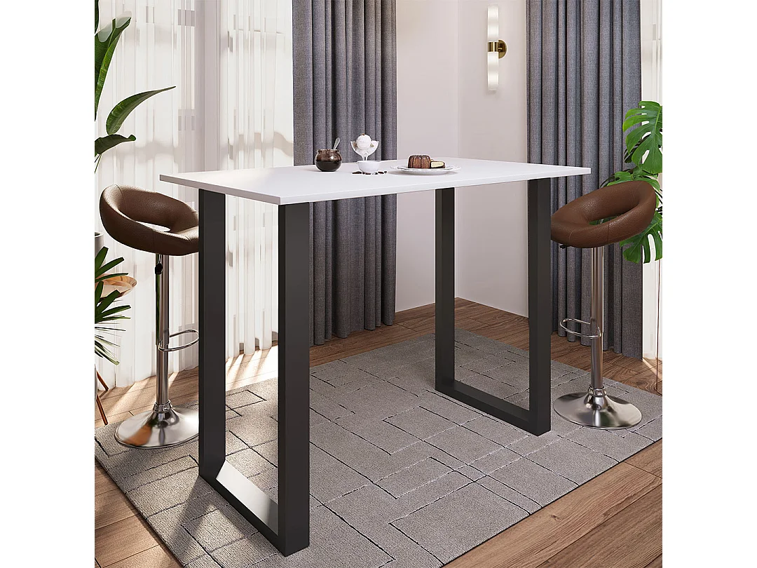 Barbecue Xona Black / White H. 102 x W. 140 x D. 80 cm