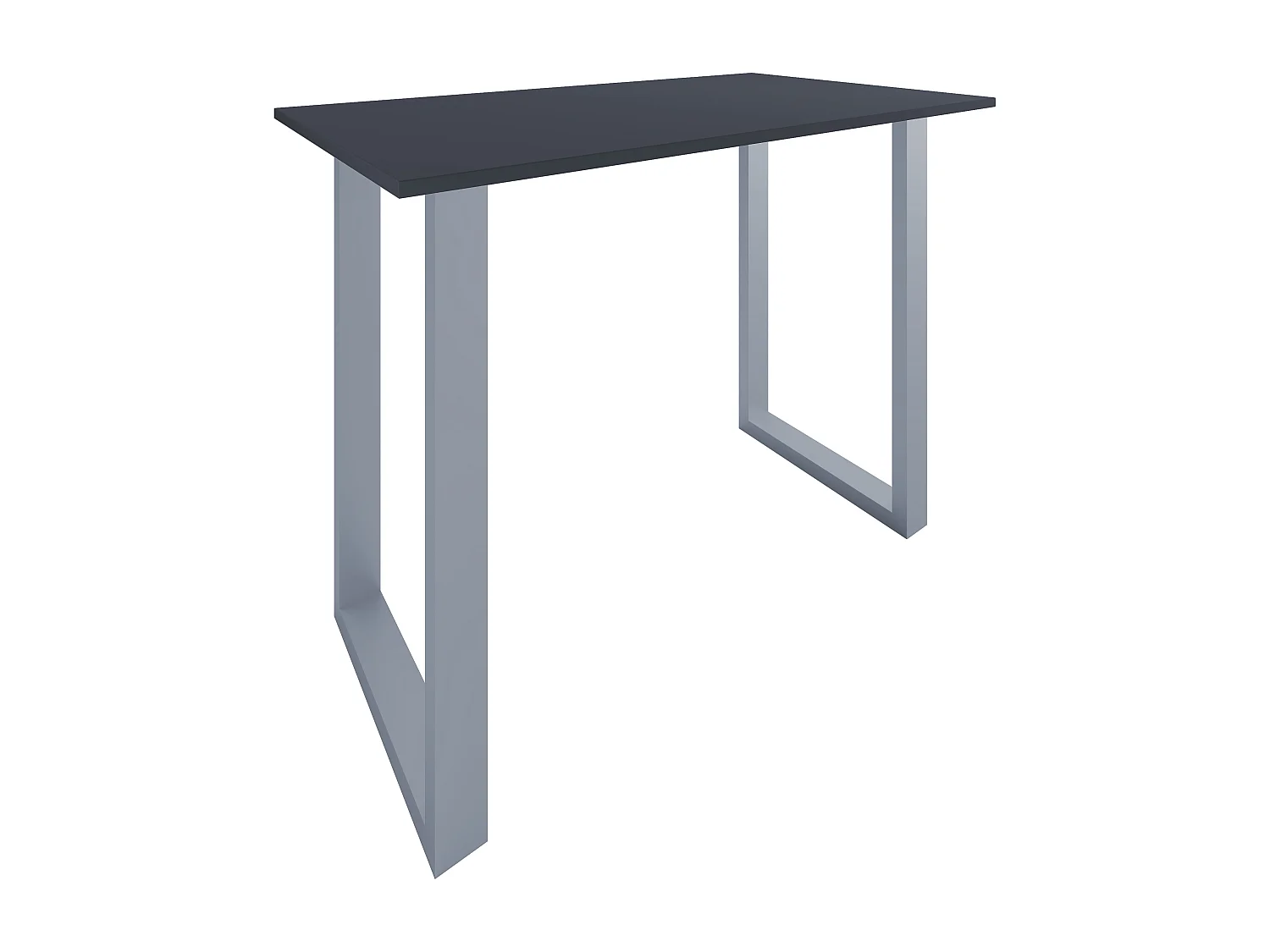 Mesa VCM Bar | Tresen | Mesa em pé | Mesa alta | Mesa Bartresen - Xona 140x80 cm (Prata / Antracite)