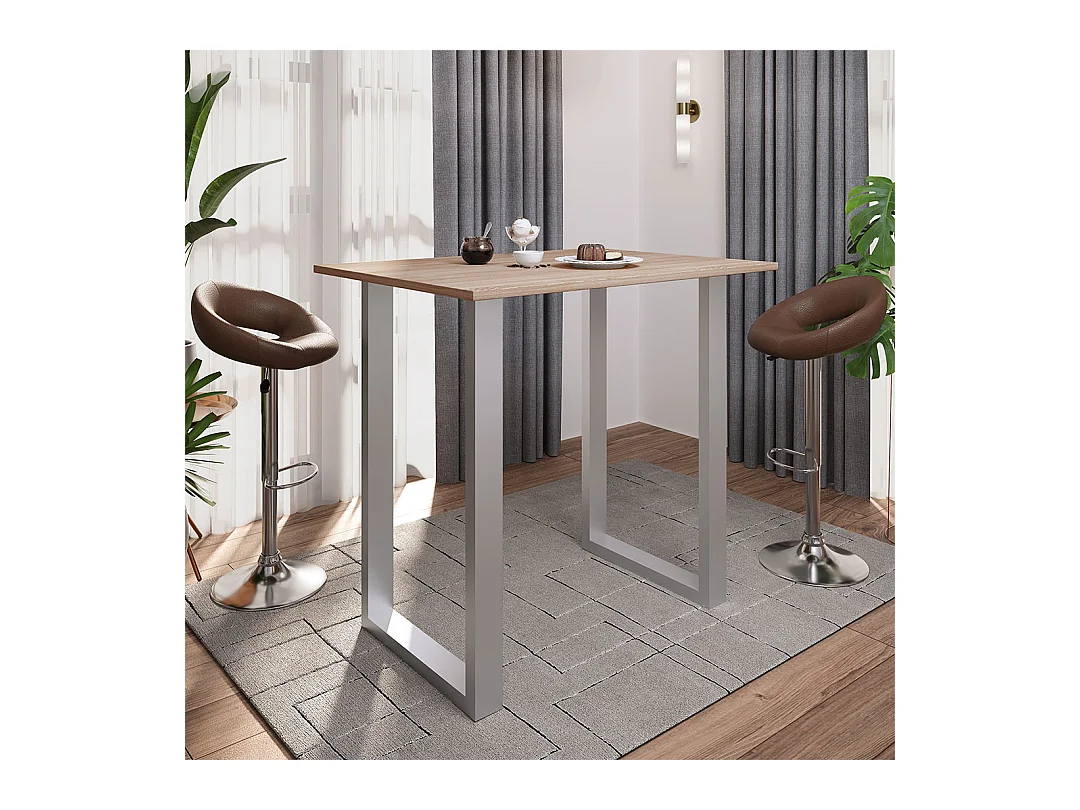 Holz Bartisch Stehtisch Tisch Tresen Xona 110x80