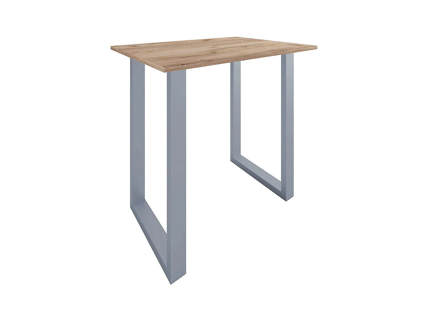 Barbecue Xona Silver / Honey oak H. 102 x W. 110 x D. 80 cm