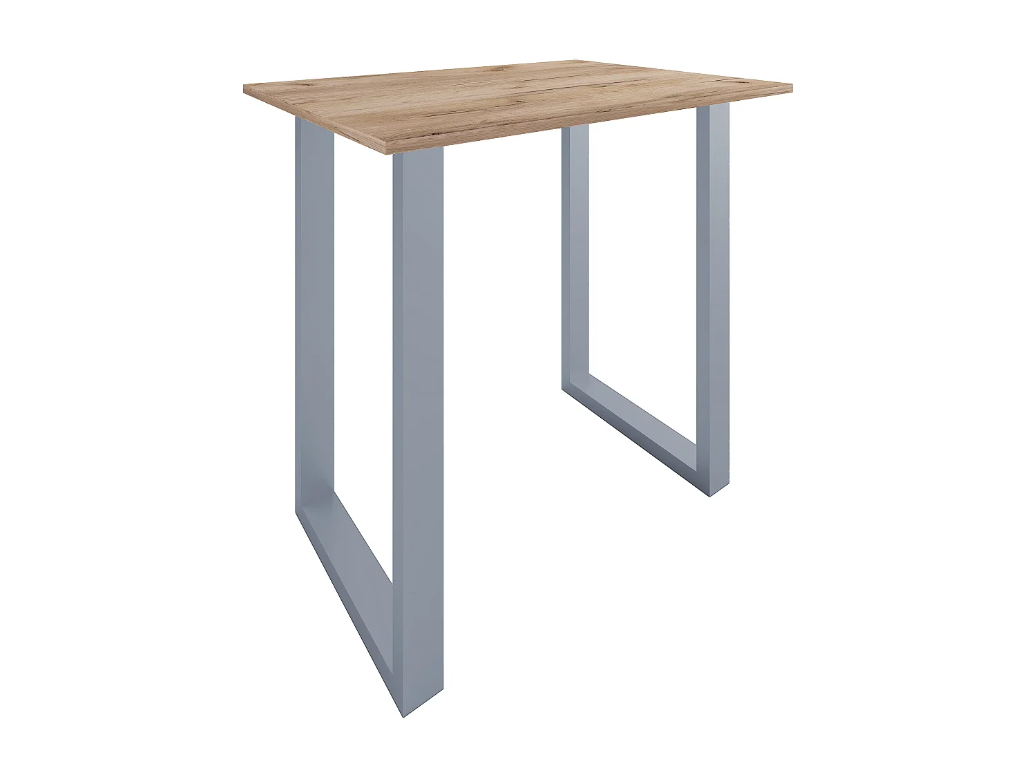 Barbecue Xona Silver / Honey oak H. 102 x W. 110 x D. 80 cm