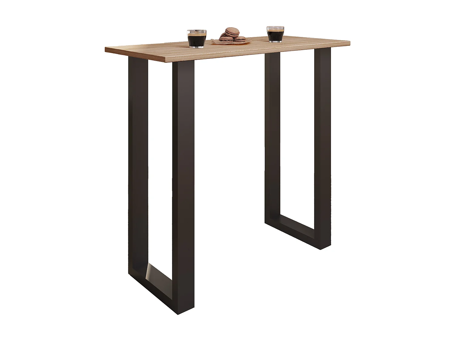 Houten bar tafel staande tafel Xona 110x50