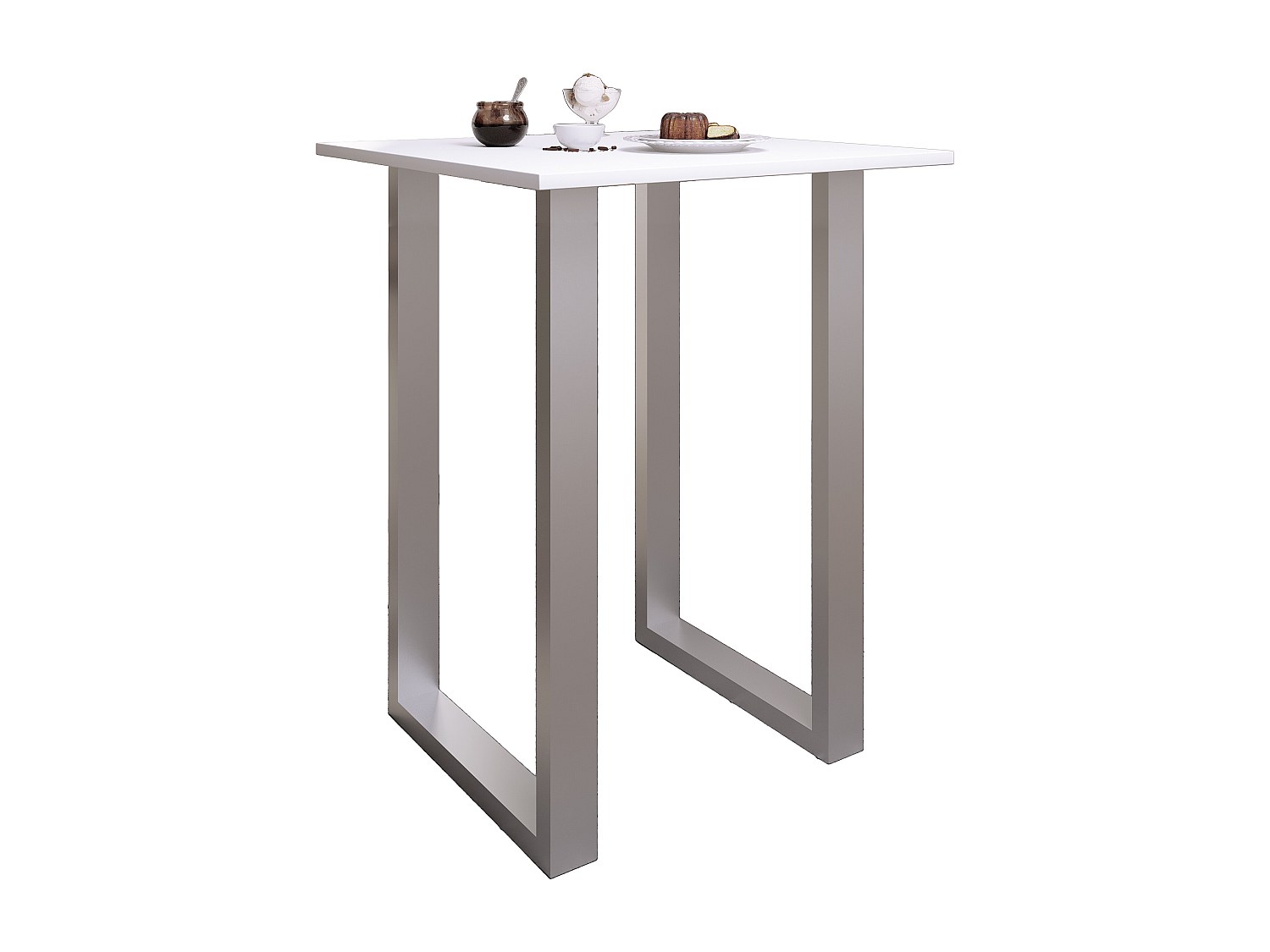 VCM Premium Bois Alu Bar Table de bar Table de bistrot Table de bar...