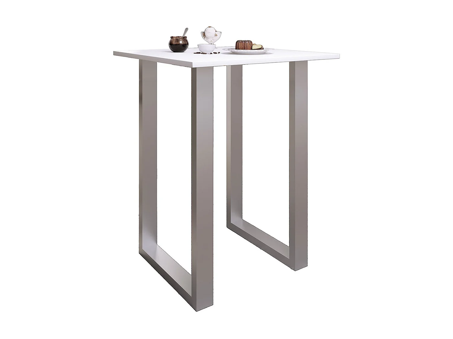 Houten bar tafel staande tafel Xona 80x80