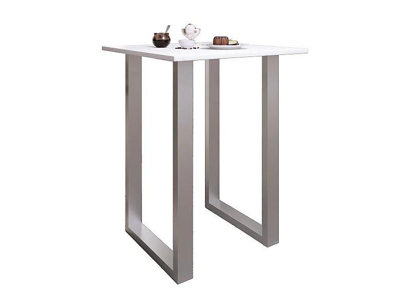 Houten bar tafel staande tafel Xona 80x80