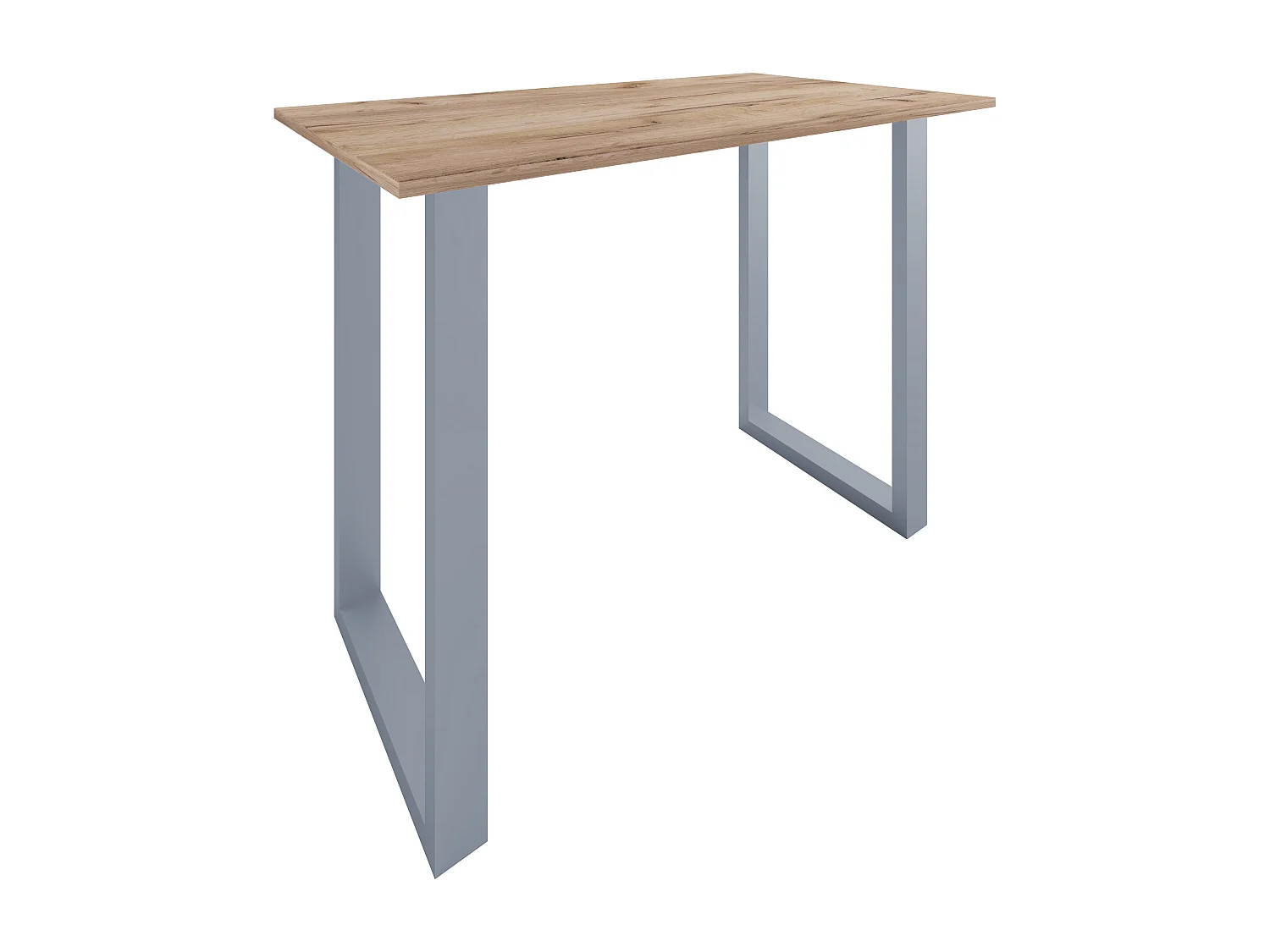 Barbecue Xona Silver / Honey oak H. 102 x W. 140 x D. 80 cm