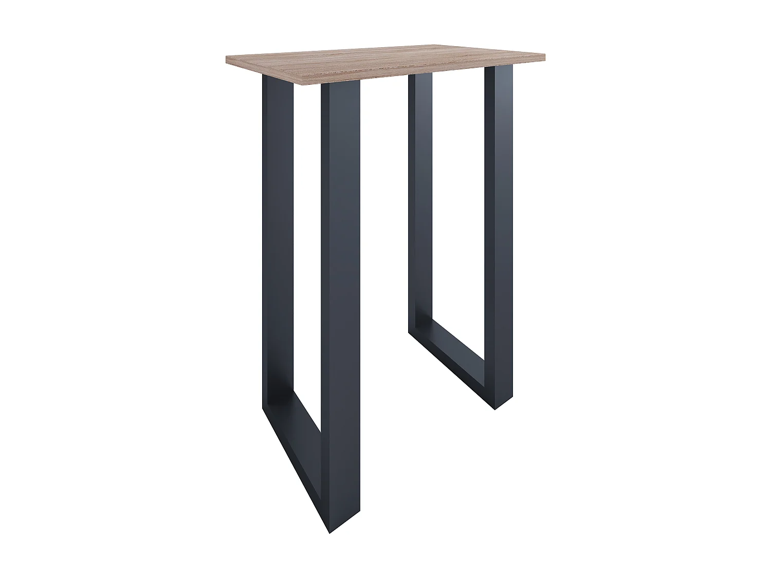 Barbecue Xona Black / Sonoma oak H. 102 x W. 80 x D. 50 cm