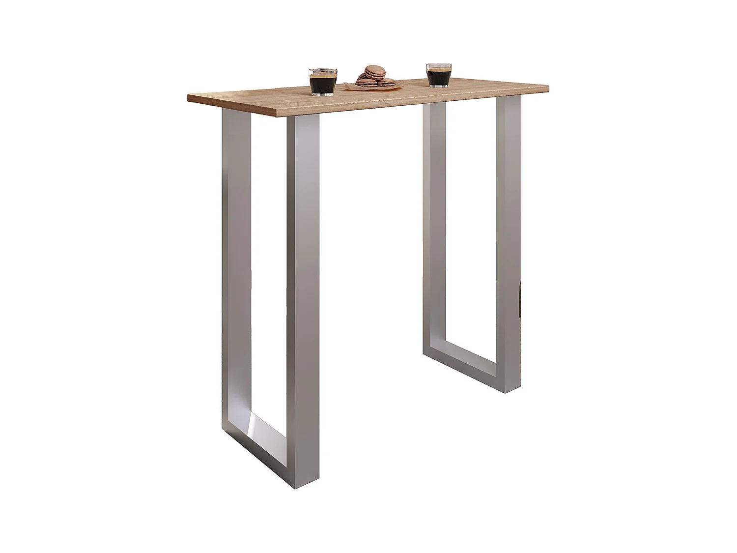 Barbecue Xona Silver / Sonoma oak H. 102 x W. 110 x D. 50 cm