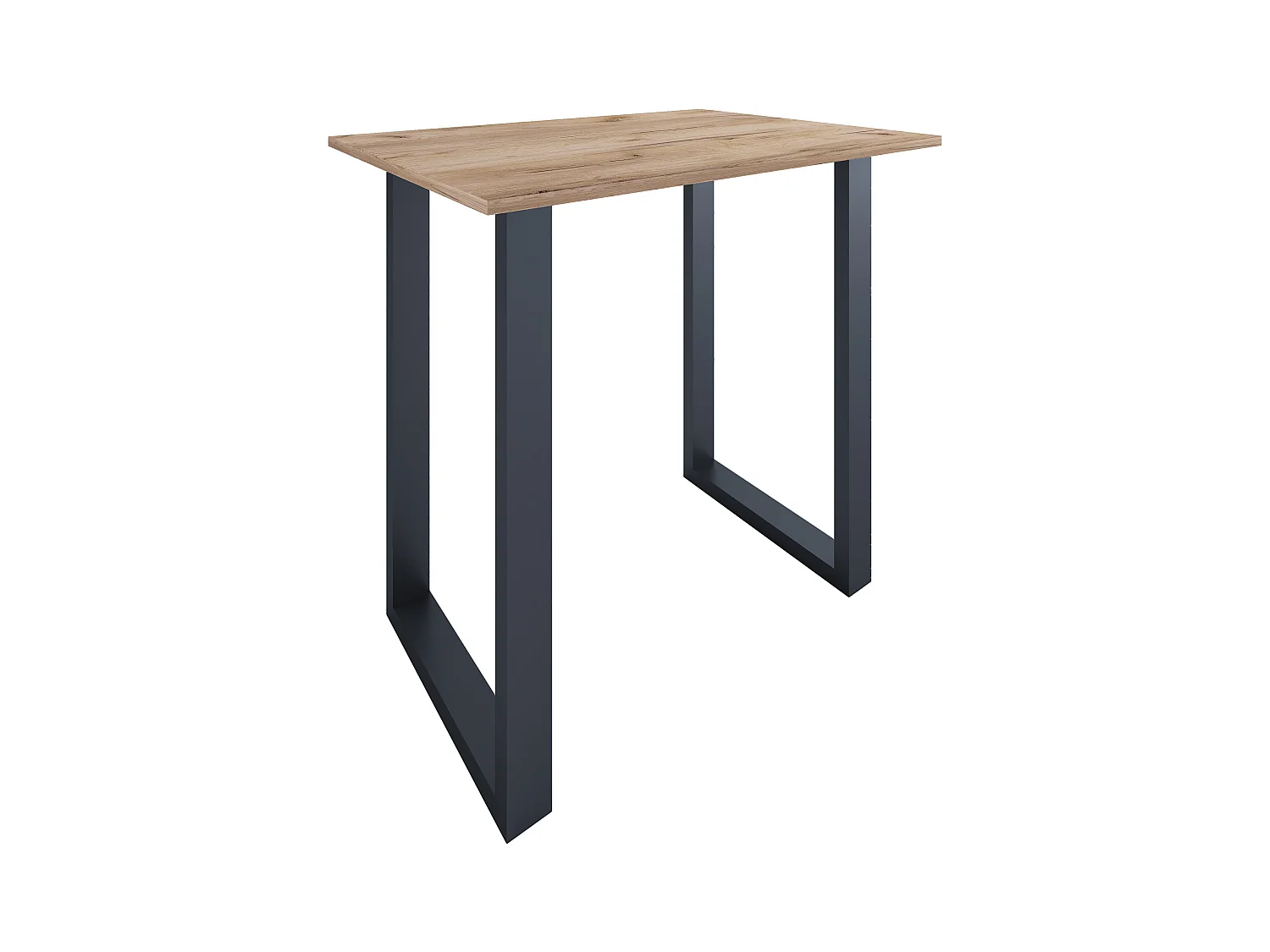 Barbecue Xona Black / Honey oak H. 102 x W. 110 x D. 80 cm