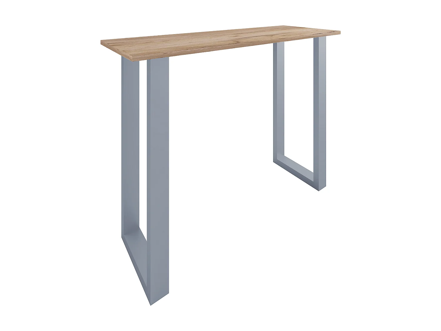 Barbecue Xona Silver / Honey oak H. 102 x W. 140 x D. 50 cm