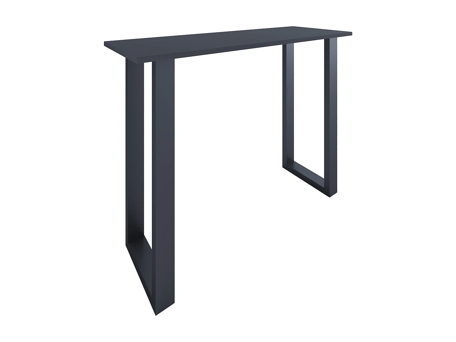 Mesa VCM Bar | Tresen | Mesa em pé | Mesa alta | Mesa Bartresen - Xona 140x50 cm (Preto / Antracite)