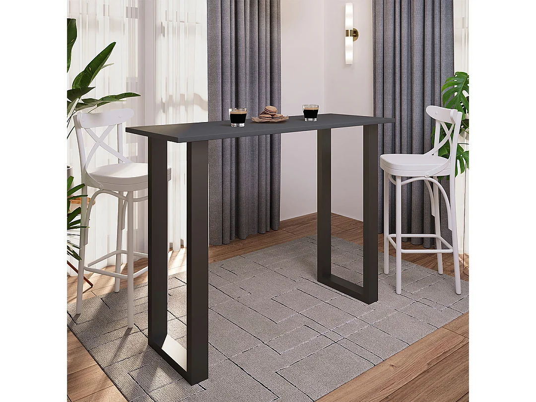 Barbecue Xona Black / Anthracite H. 102 x W. 140 x D. 50 cm