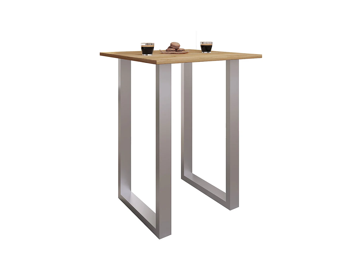 Holz Bartisch Stehtisch Tisch Tresen Xona 80x50