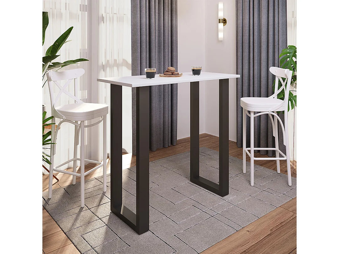 Barbecue Xona Black / White H. 102 x W. 110 x D. 50 cm