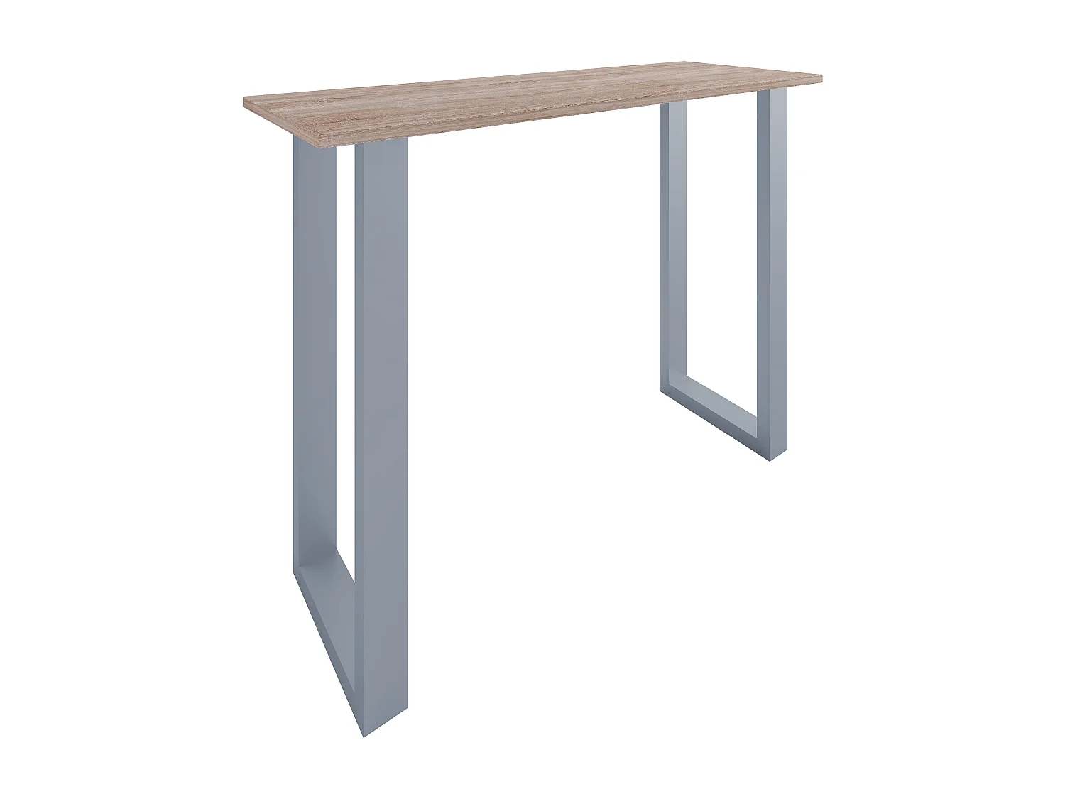 Barbecue Xona Silver / Sonoma oak H. 102 x W. 140 x D. 50 cm